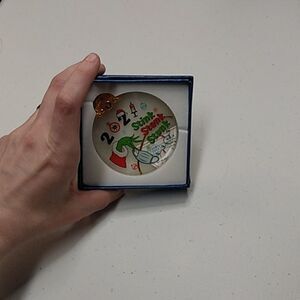 Christmas tree ornament 2021 stink stink skunk